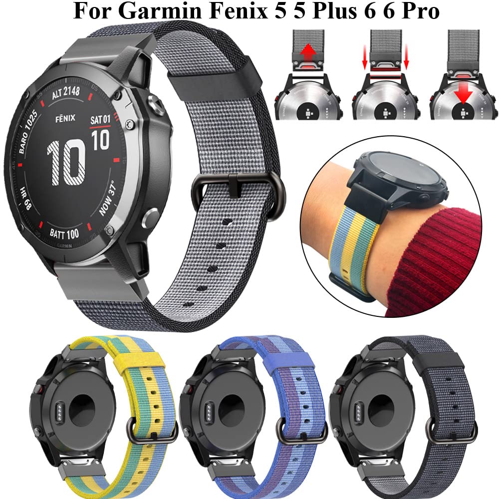 Watchs Band pour 5 Plus 6 STOCKES DE REMARRE À Rapide RÉGLABLE Plus 6 Pro 945