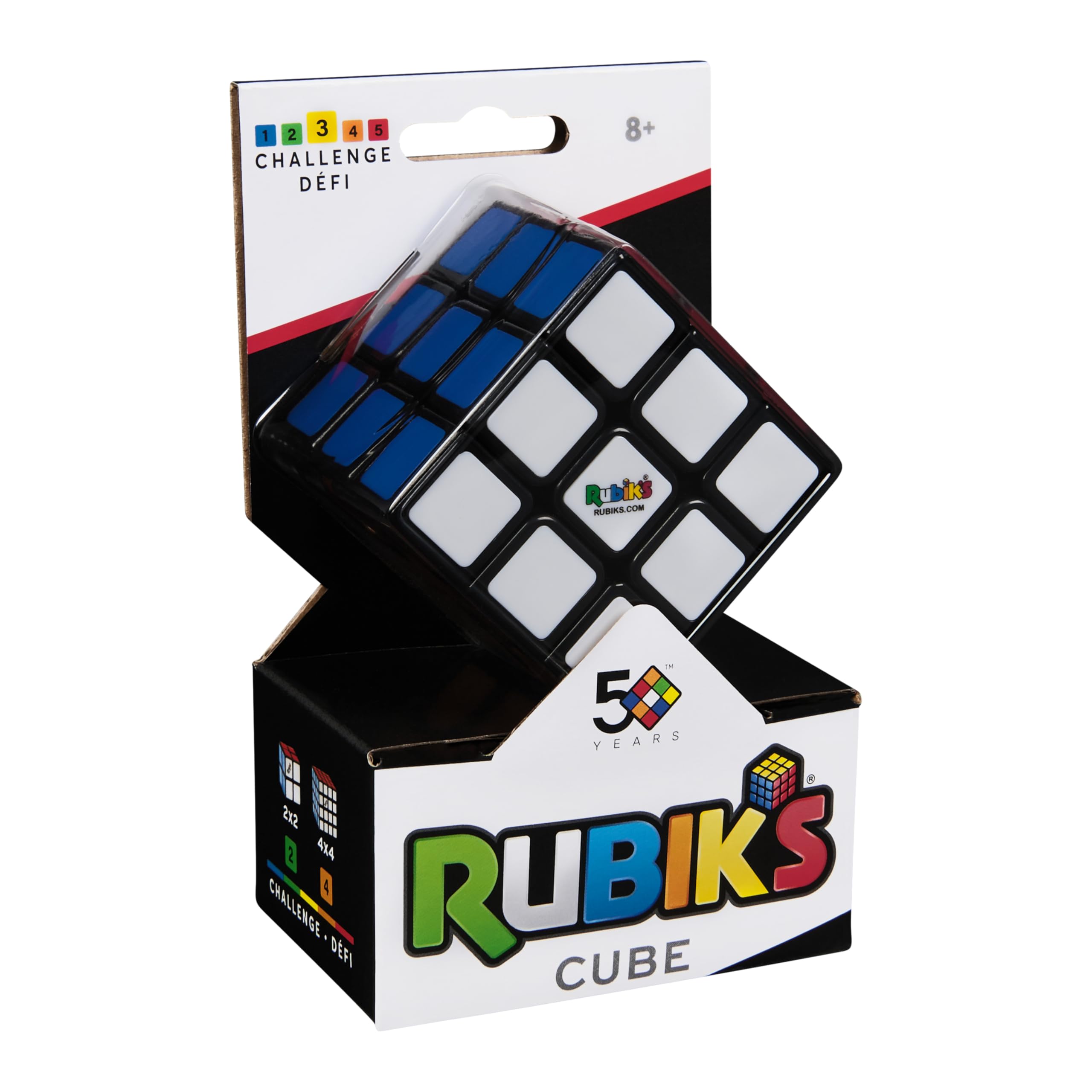 Rubiks - Cubo De Rubik Rápido Speed Cube - Rompecabezas Adultos Y Rompecabezas Niños | Rubik Cube De Bolsillo para Desafiar La Mente | Regalo Niño 8 Años O Más | Juegos Niños 8 Años