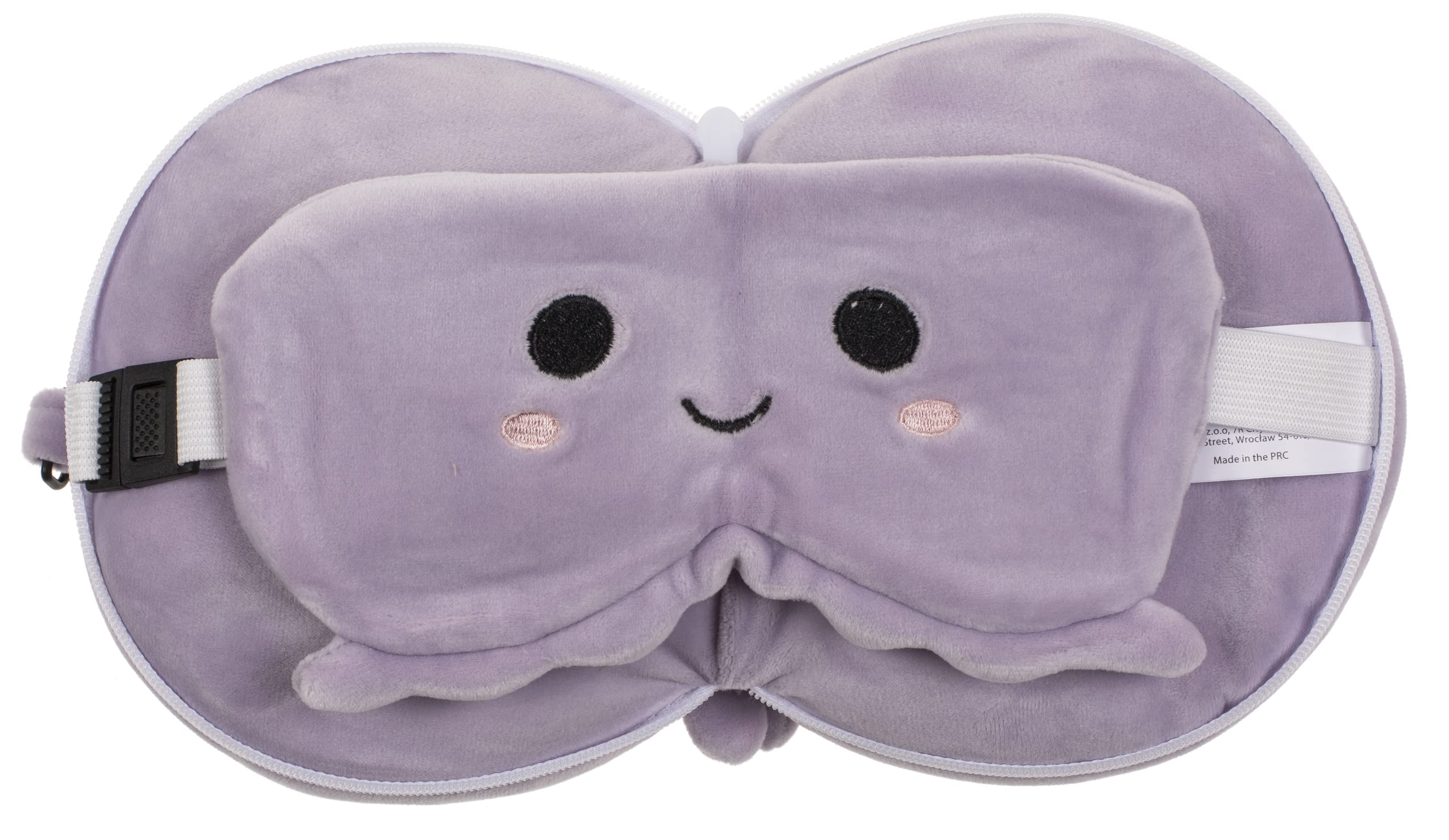 Cuscino da Viaggio con Mascherina da Notte Panda - My Travel Buddy