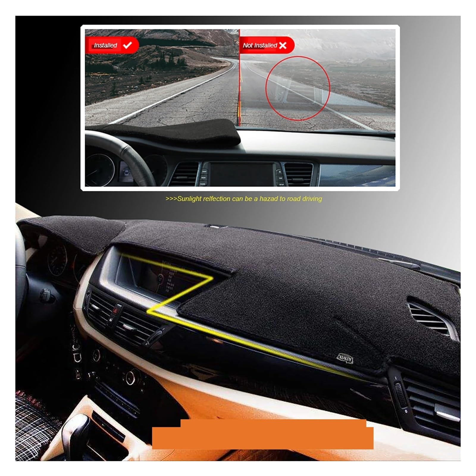 Armaturenbrett-Abdeckmatte Für Toyota Für Tacoma 2005-2015 Dashboard Abdeckung Dashmat Dash Matte Pad Sonnenschutz Bord