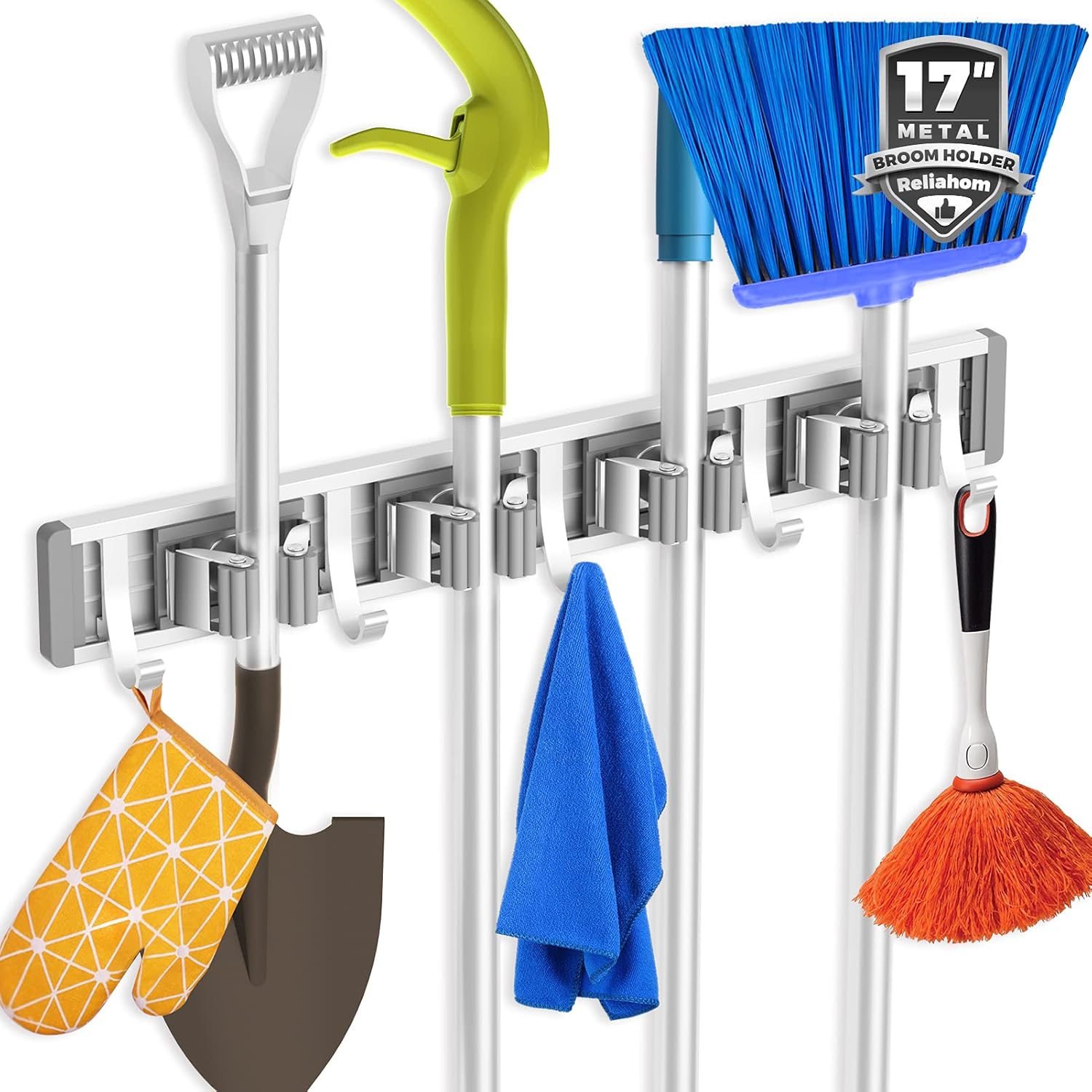 Broom Holder Wall Mount Mop