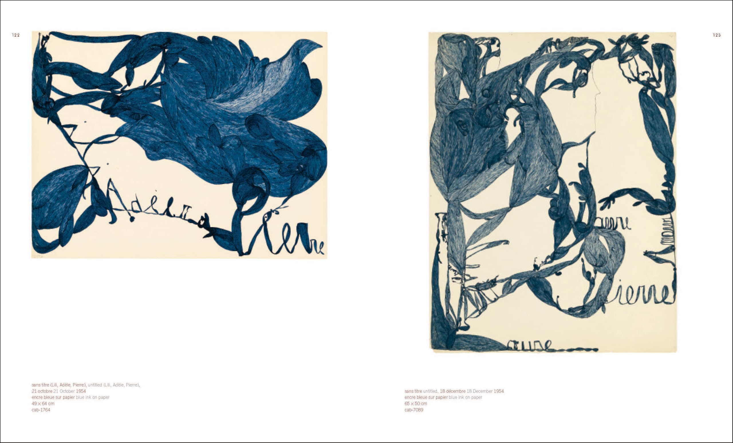 Laure Pigeon: Infiniment Bleu, Infinite Blue (Art Brut, la collection)