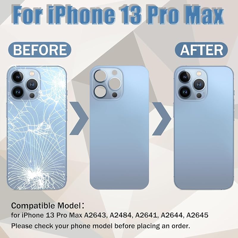 LiXiongBao iPhone 13 Pro Max hátlap Sierra Blue 6.1" szerelőeszközzel