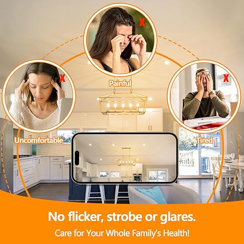 Miniatura 6 de Bombillas LED E12 para candelabros equivalentes a 40 vatios, bombillas vintage de 4 W regulables, bombilla Edison B11 de 470 lm, luz blanca cálida