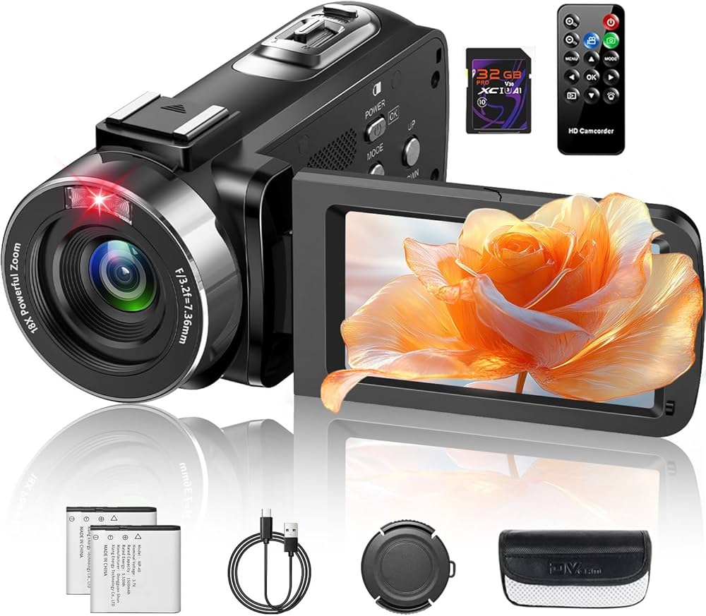 4K ビデオカメラ 42MP  18 倍デジタルズーム YouTube 114 4K ビデオカメラ 42MP 18 倍デジタルズーム YouTube 114 4K
