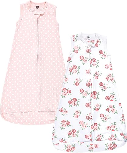 Miniatura 4 de Hudson Baby Saco de dormir unisex de algodón entrelazado para bebé, naranja cítrico, 18-24 meses