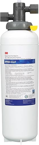 3M Sistema de filtro de la serie de alto flujo HF160-CLX, 5626004, para aplicaciones de bebidas frías, 0.2 um