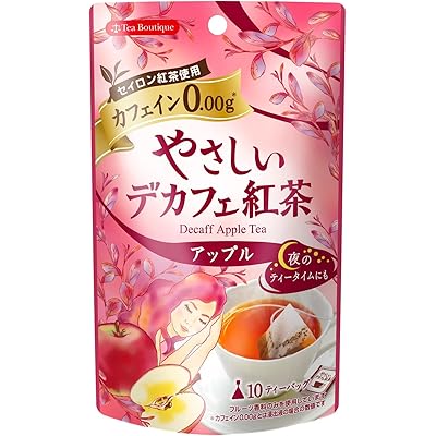 ティーブティック やさしいデカフェ紅茶アップル 10P ×12個 ティーバッグ