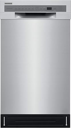 FRIGIDAIRE FFBD1831US Dishwasher, 18 inches, Stainless Steel