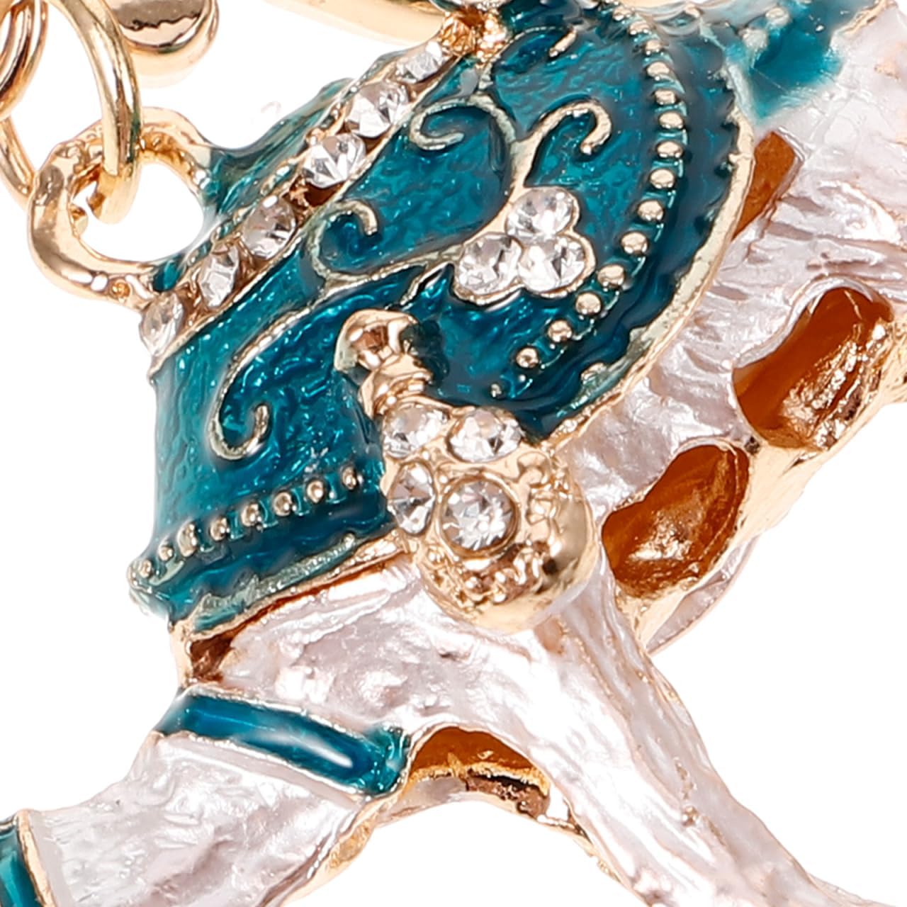 Rhinestone Camel Keychain 4.02X2.17X0.59 Inch Lightweight Camel Purse Charm Bag Ornament for Women Backpacks image 4