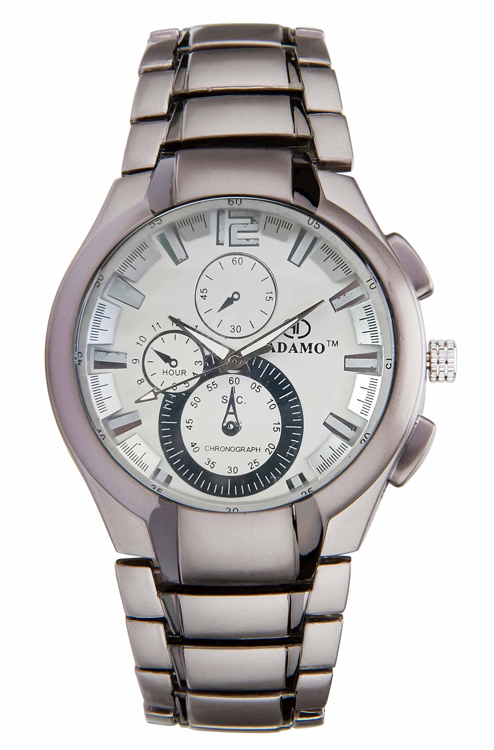 ADAMO Designer Black Dial Mens & Boys Watch AD51SM02 (B0164AI3SK) Amazon Price History, Amazon Price Tracker