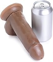 Vista 2 de Lynx Consolador de 6 pulgadas con bolas - marrón