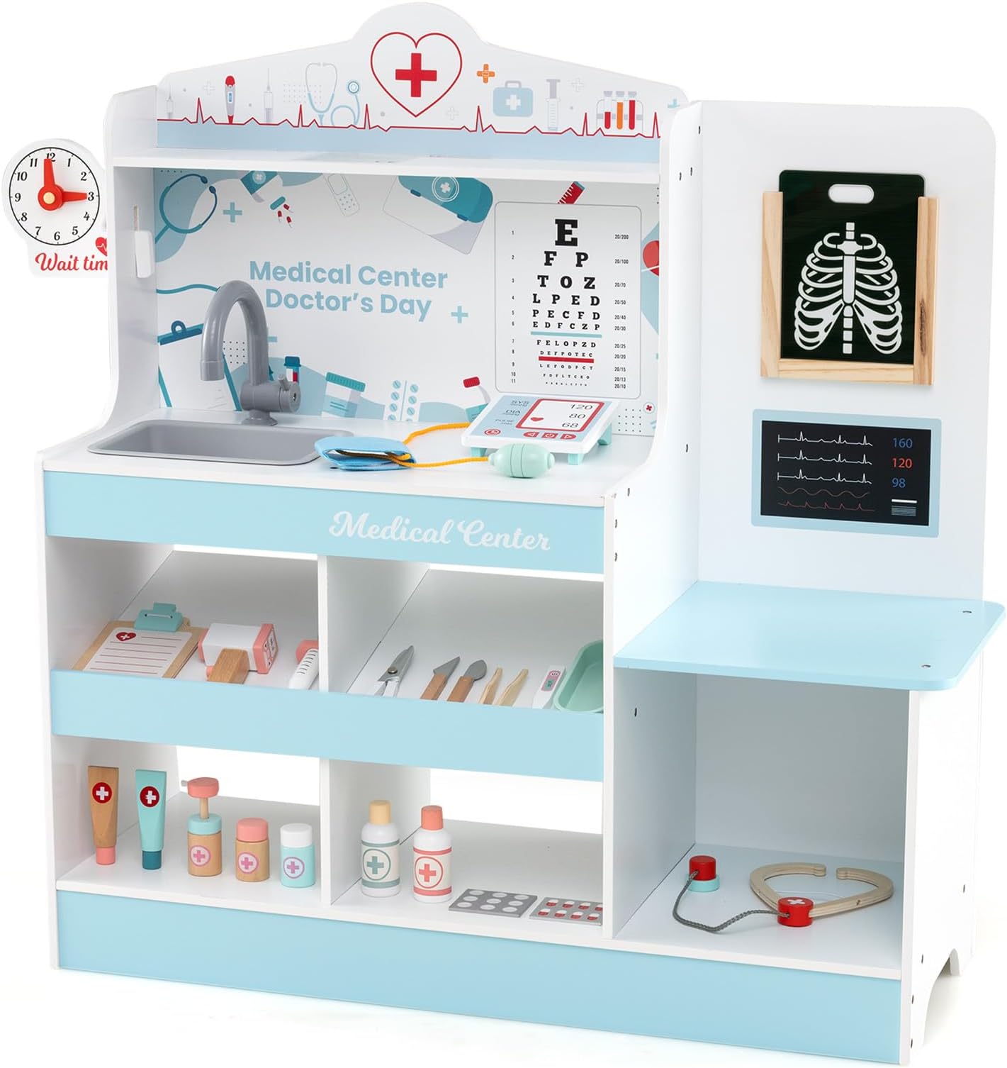 Wooden Doctor Playset