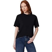 Amazon Essentials Women's Oversized-Fit Short Sleeve Crewneck Shirt