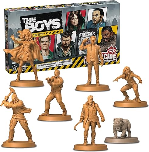 Miniatura 2 de CMON Zombicide The Boys - Paquete de personajes #2 - Héroes diversos y compañeros únicos! Juego de mesa de estrategia cooperativa para mayores de 14