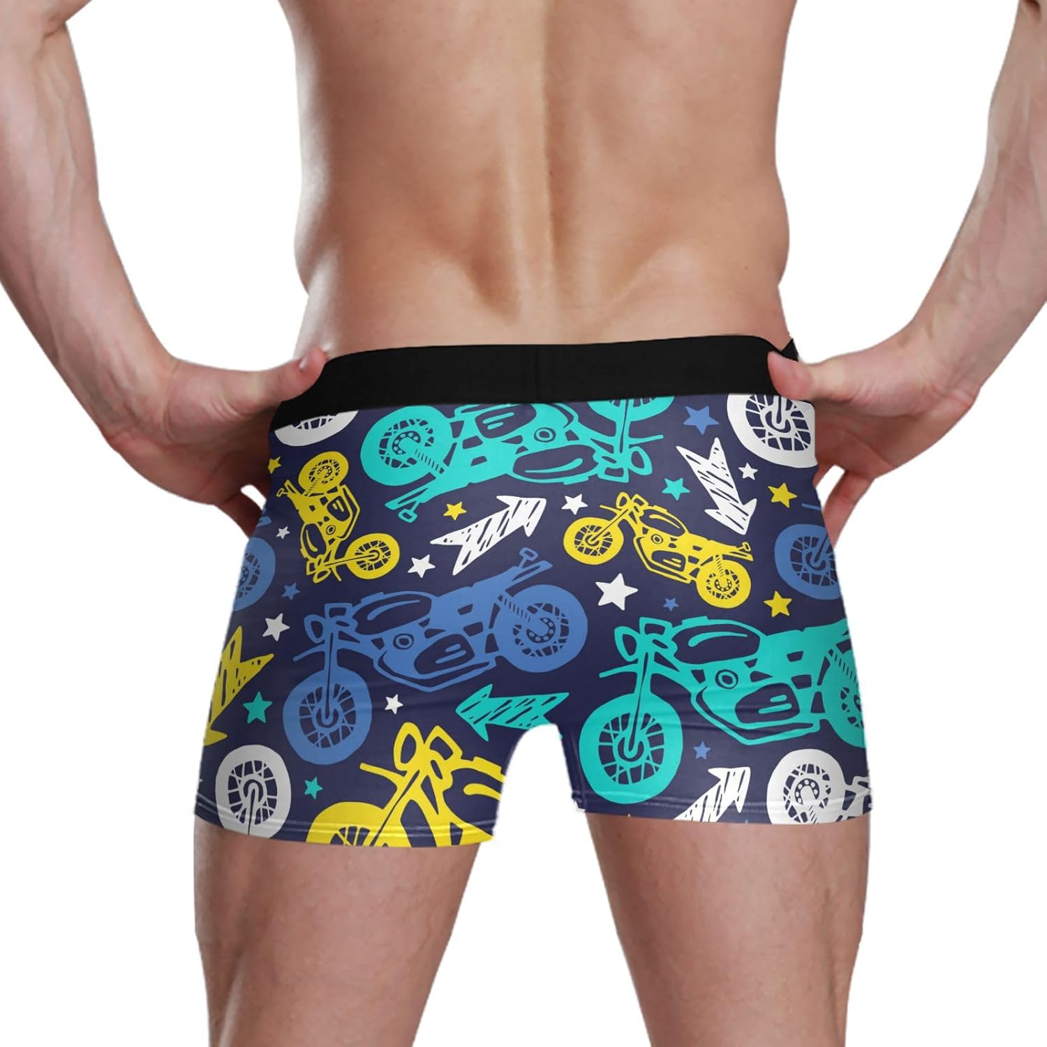 Herren Boxershorts Mit Panda Motiv - Bambus Unterwäsche Weich & Atmungsaktiv