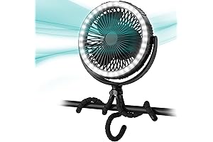 COMLIFE Portable Golf Cart Fan