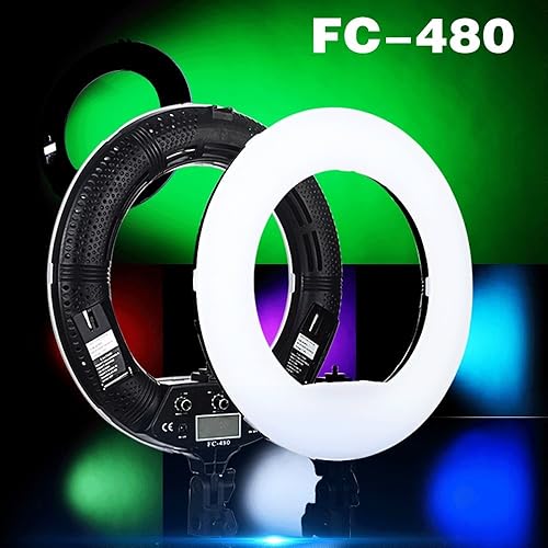 Miniatura 5 de Anillo de luz con soporte para iPad y control remoto de 18 pulgadas, maquillaje bicolor 3000K-5800K CRI97 y TLCI 99 con para Tiktok YouTube,