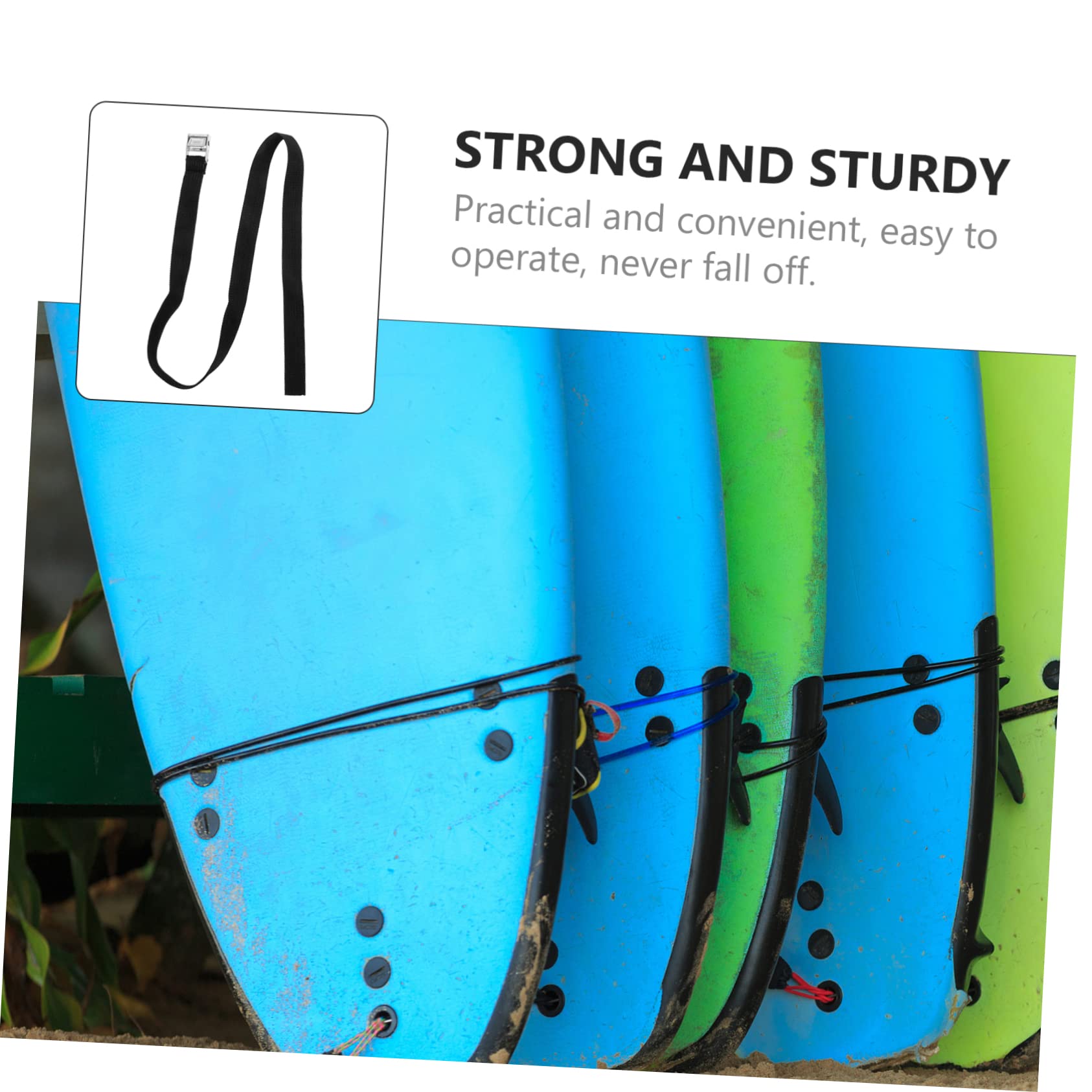 Mipcase 4pcs Travel Bundling Belt Roof Rack Straps for Kayaks Surfboards Heavy Duty Luggage Fixing Strap Secure Your Cargo for Outdoor Adventures Compact Easy to Store