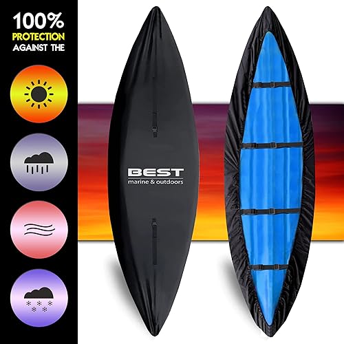 Miniatura 6 de Los mejores accesorios de cubierta de kayak Marine 600D para almacenamiento en interiores y exteriores. Fundas impermeables extragruesas. Equipo y