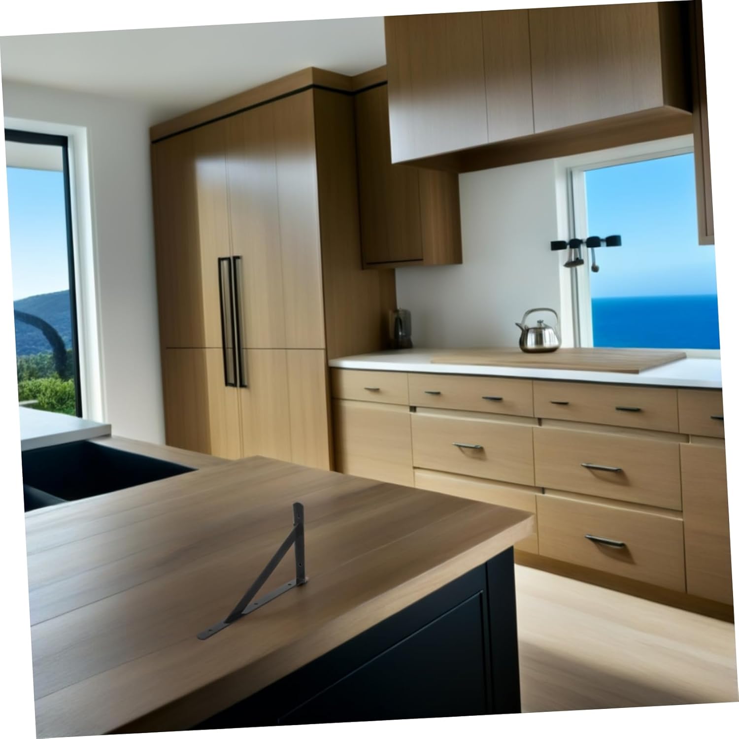 Artibetter 12pcs Wall-Mounted Iron Shelf Brackets Wall-Mounted Shelf Hardware Decorative Brackets for Floating