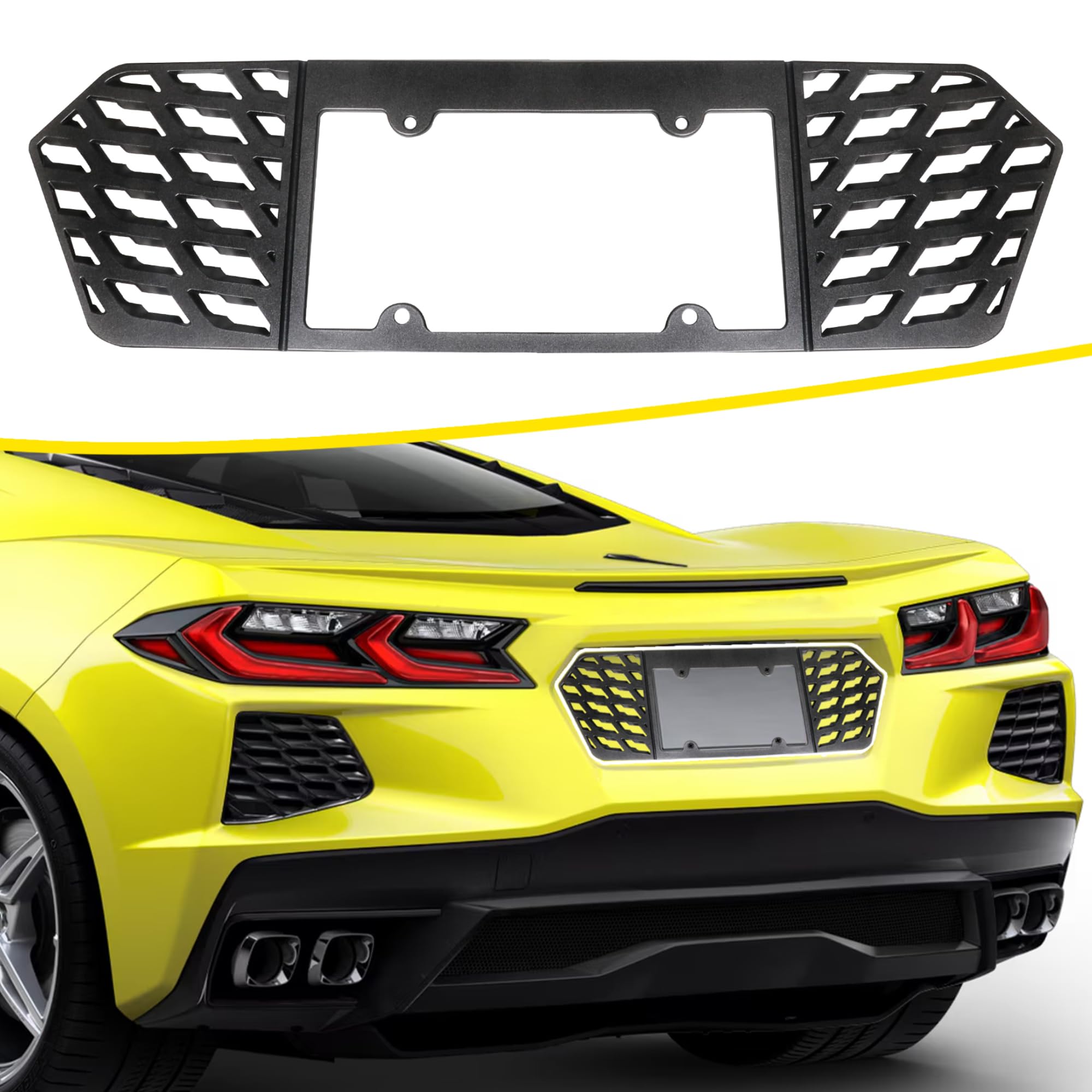 Amazon.com: RERPRO Rear License Plate Frame Compatible with