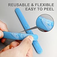 Vista 5 de DR. RESIN 4 Pcs Reusable Silicone Stir Sticks and 100 Pcs Natural Wooden Sticks for Resin Mixing, Epoxy, DIY Craft, Paint, Tumblers