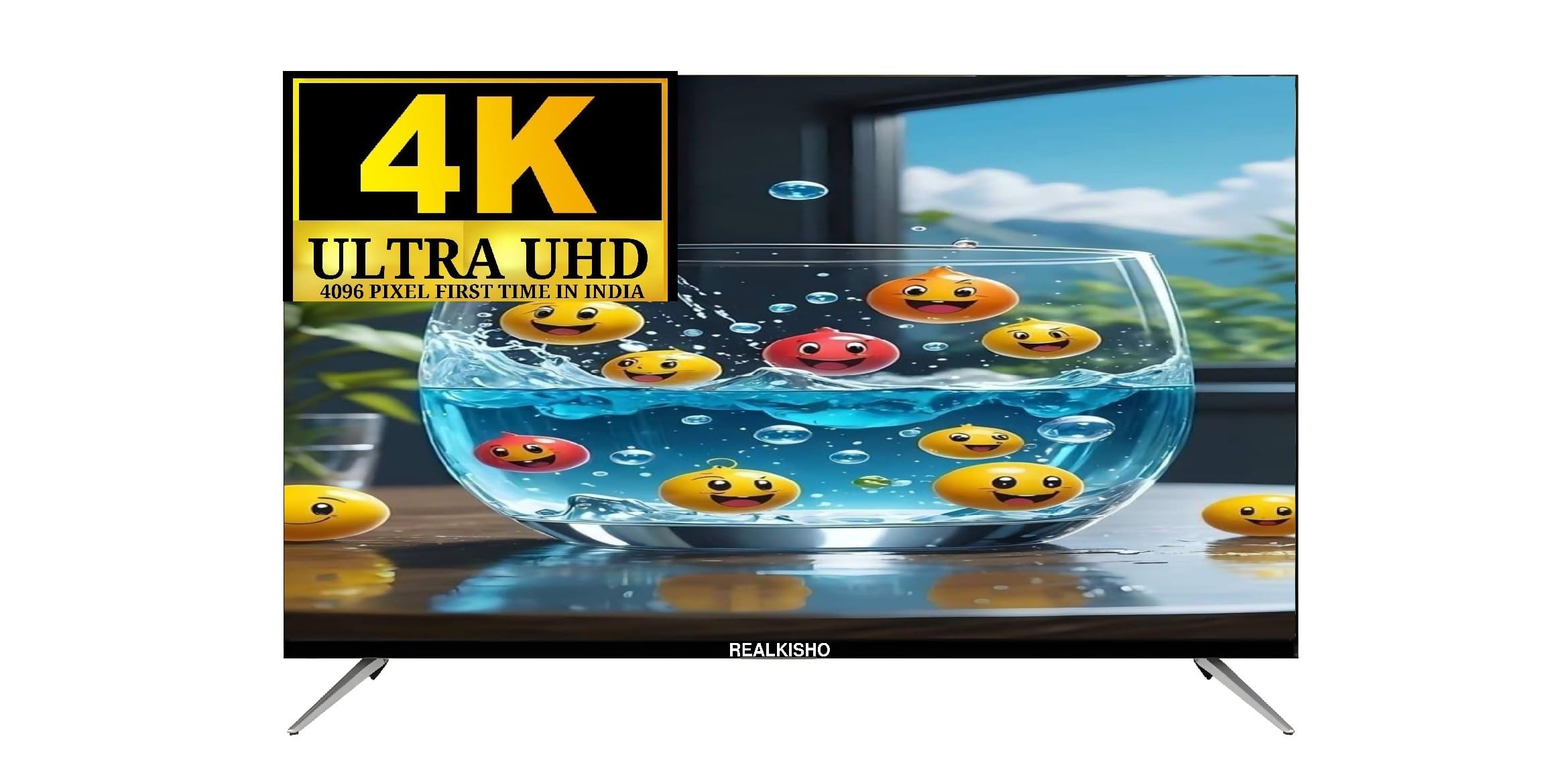 REALKISHO 32 4k inch Smart rk4k22 Series 80(cm) (B0DF36C7QW) Amazon Price History, Amazon Price Tracker