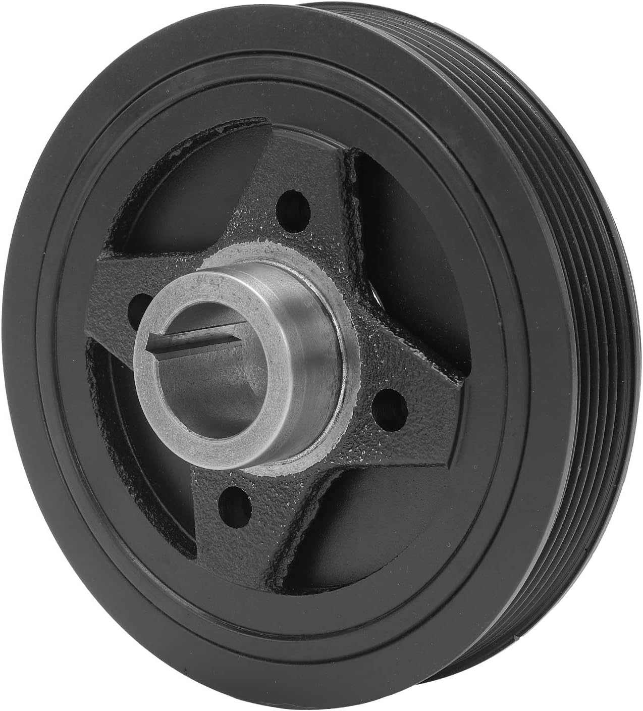 A-Premium Engine Harmonic Balancer Crankshaft Pulley Compatible with Chrysler 200 2011-2014 & Dodge Avenger 2011-2014, DOHC L4 2.4L