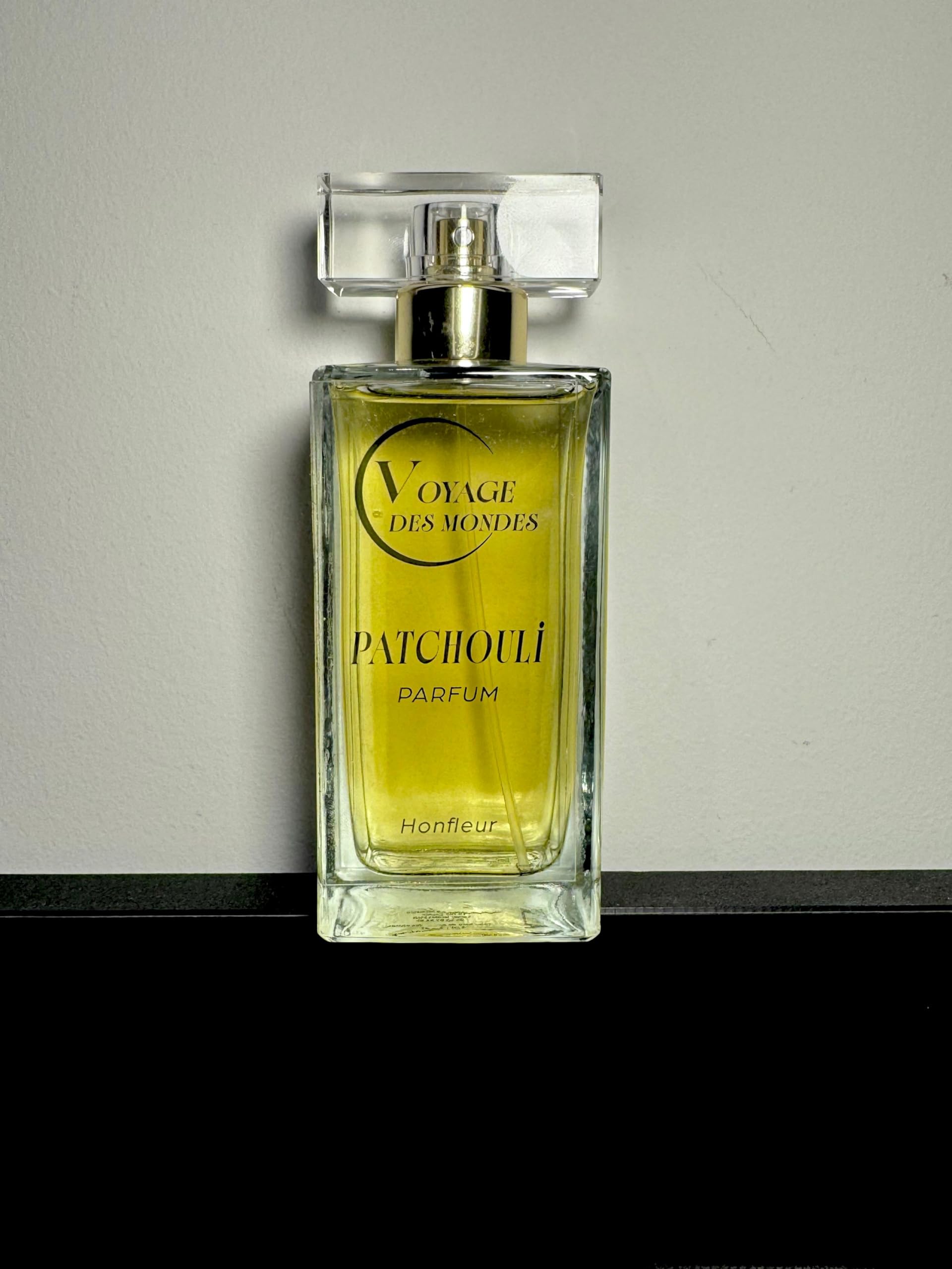 Extrait de parfum - 100 ml Parfum longue tenue Patchouli pour femme (Fabriqué en France) (Extrait de parfum) (Extrait de Patchouli)