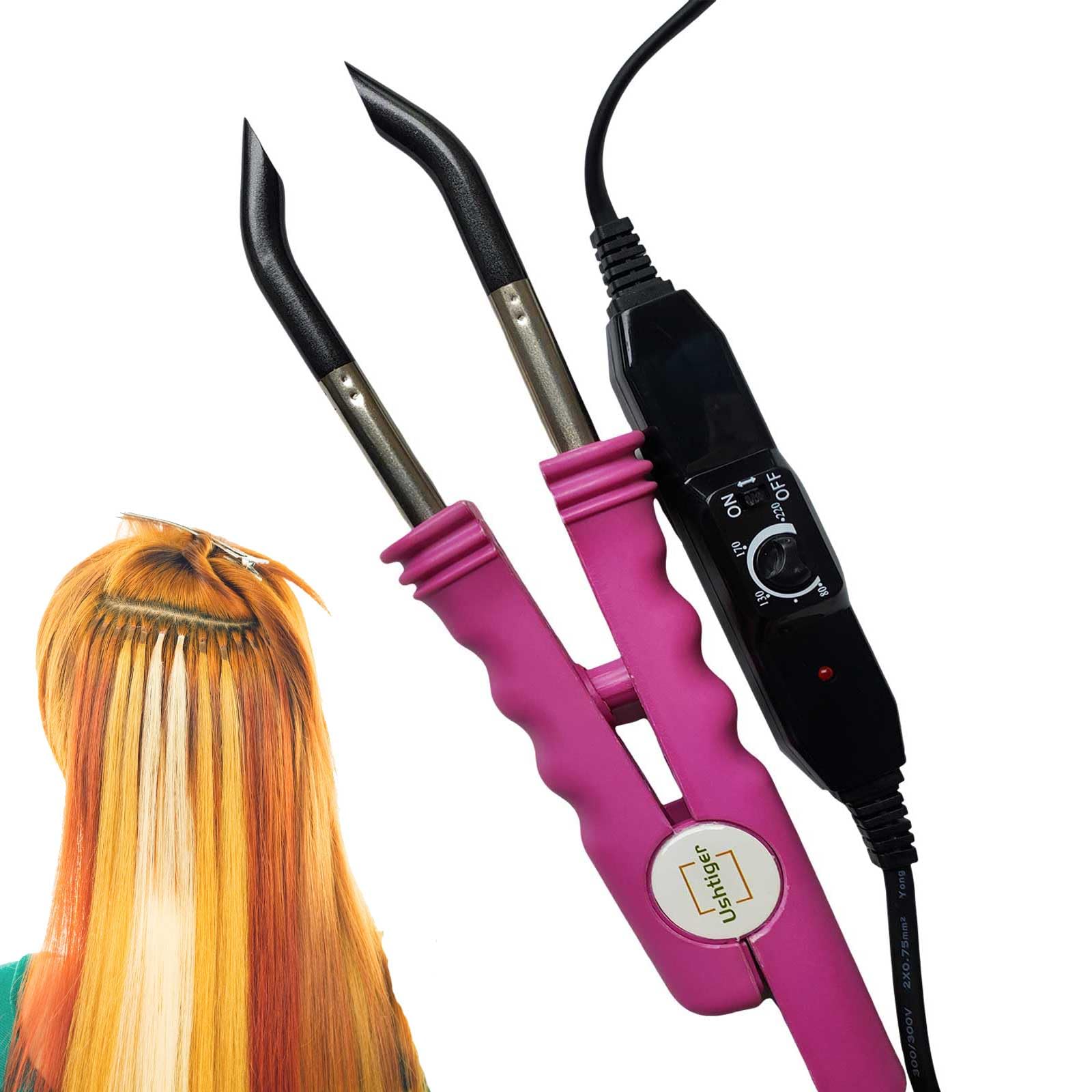 Amazon.com : USHTIGER Fusion Hair Extension Tools Connector 