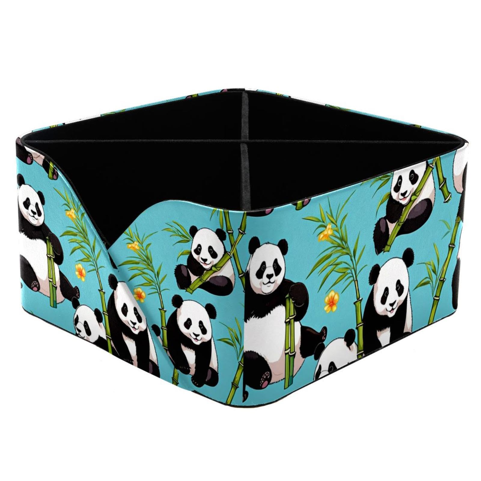 Organiseur de bureau panda pour ranger les fournitures artistiques de vos enfants
