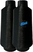 Kit 2 Fio Overloque 300g - Colorido - Costura Em Overloque (PRETO)