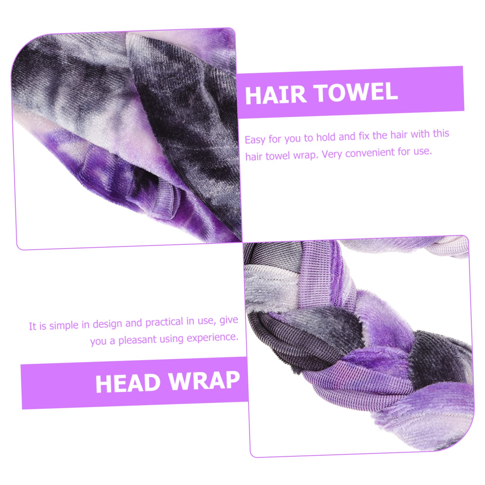 4 Toallas Suaves para Secar El Cabello Ideales para Mujeres para Todo Tipo De Cabello.
