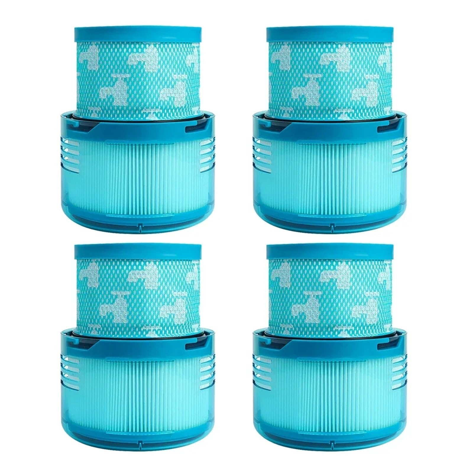 Reemplazo De Filtro Trasero De Montón, Compatible Con Dyson, Gen5 Detect/Gen5, Filtros De Aspiradora Esponjosos De Gran Tamaño, Herramienta De Limpieza, Repuestos(4pcs)
