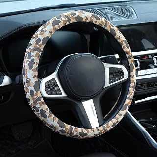 Tan Duck Camo Steering Wheel Cover