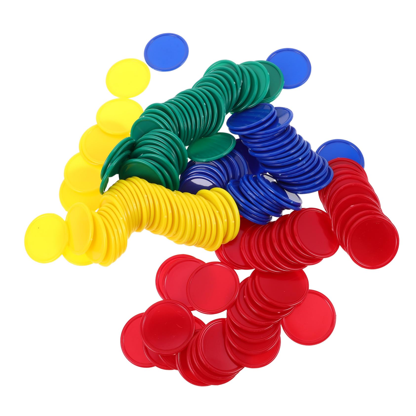 Jetons de comptage mathématique et disques éducatifs en plastique 160x - 8