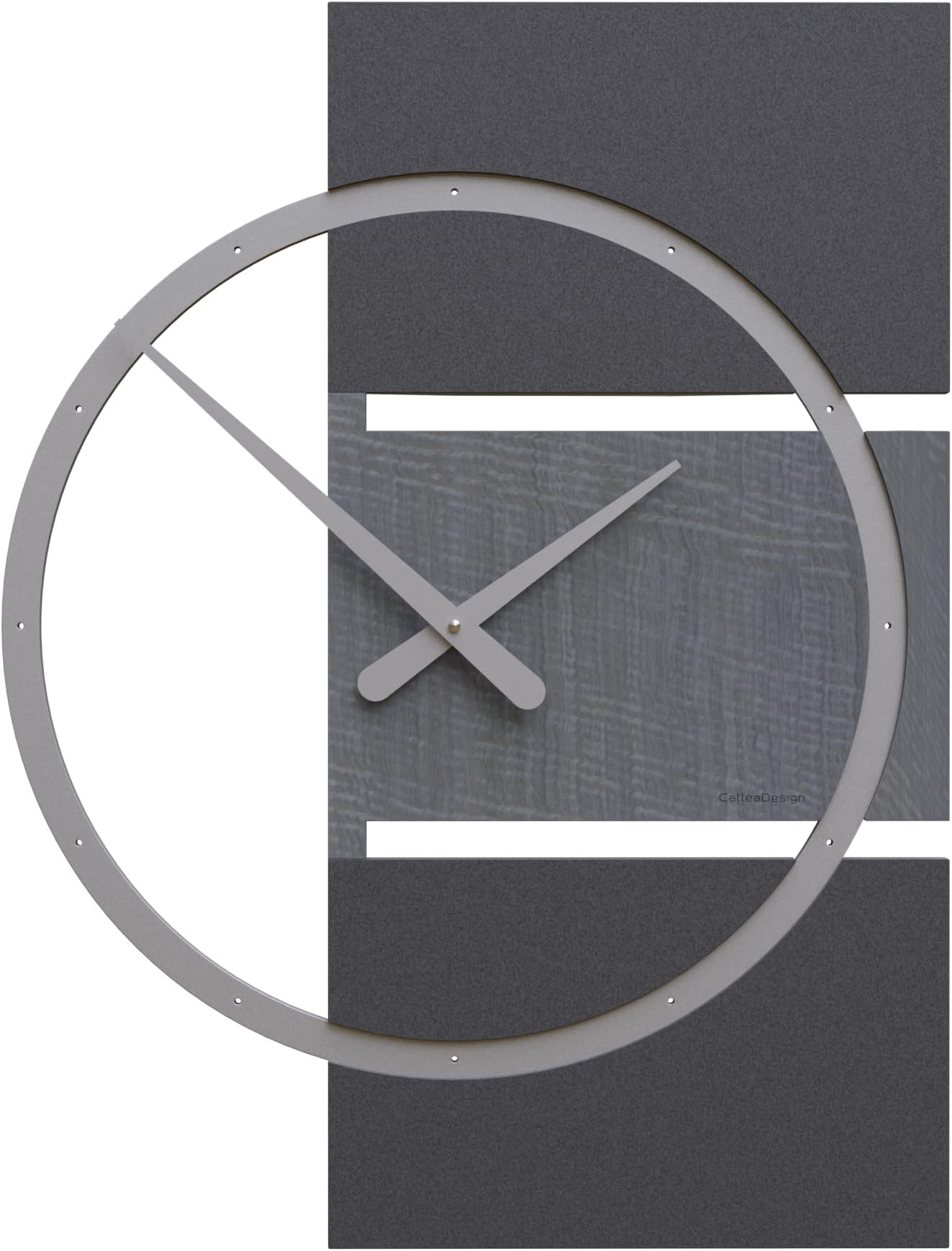 CalleaDesign Adam Wall Clock, 45 cm, Grey Thorn