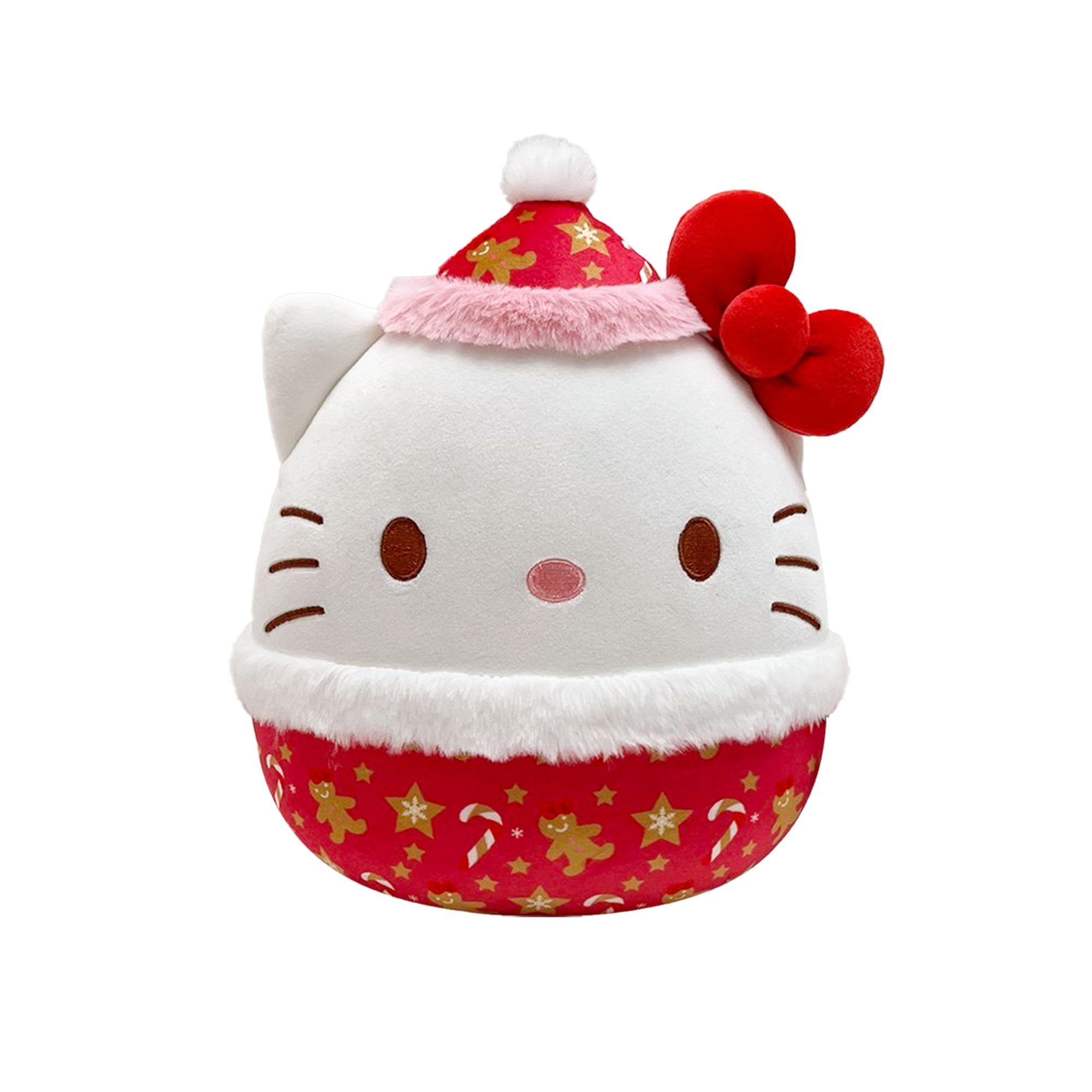 Squishmallows Original Sanrio 8-Inch Holiday 2025 Hello Kitty, Multicolor, 8 inches