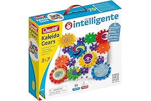 Quercetti Kaleido Gears: Gear-fie Twirlers' Haven for Kids!