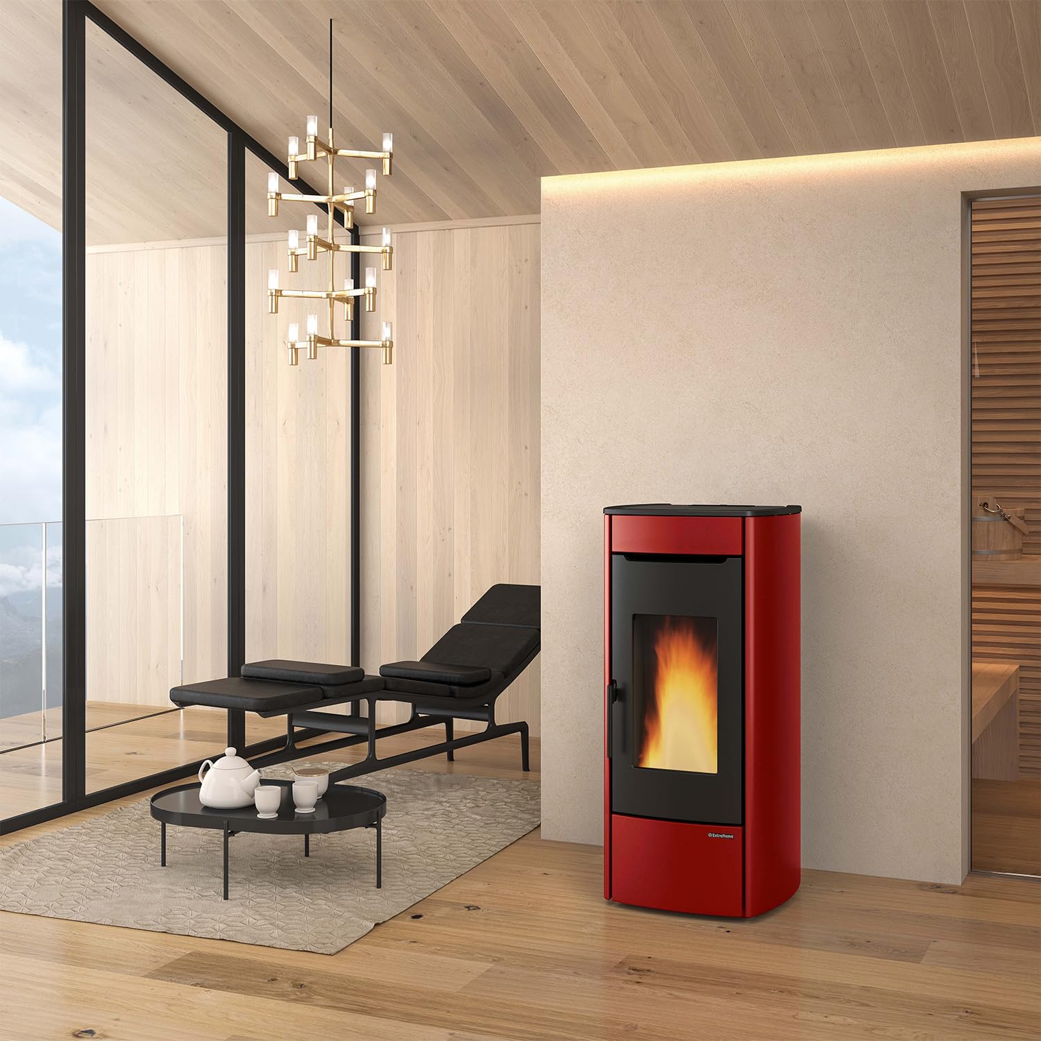 Brasier Extraflame Avec Batte-flamme Et Joint – Neuf, Pièces Détachées