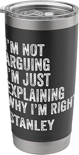 Stanley - Vaso aislado de acero inoxidable con frase divertida para cumpleaños