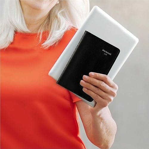 Miniatura 3 de Agenda diaria Dayminder 2022 de AT-A-GLANCE, 5x8 pulgadas, pequeño, básico, negro (SK4600)