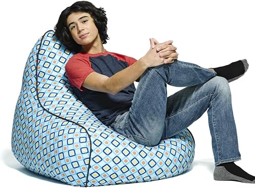 Yogibo Zoola - Sillón puff para exteriores, puf de un solo asiento, resistente al agua, acogedores muebles de patio, terraza, ligero, portátil, sol