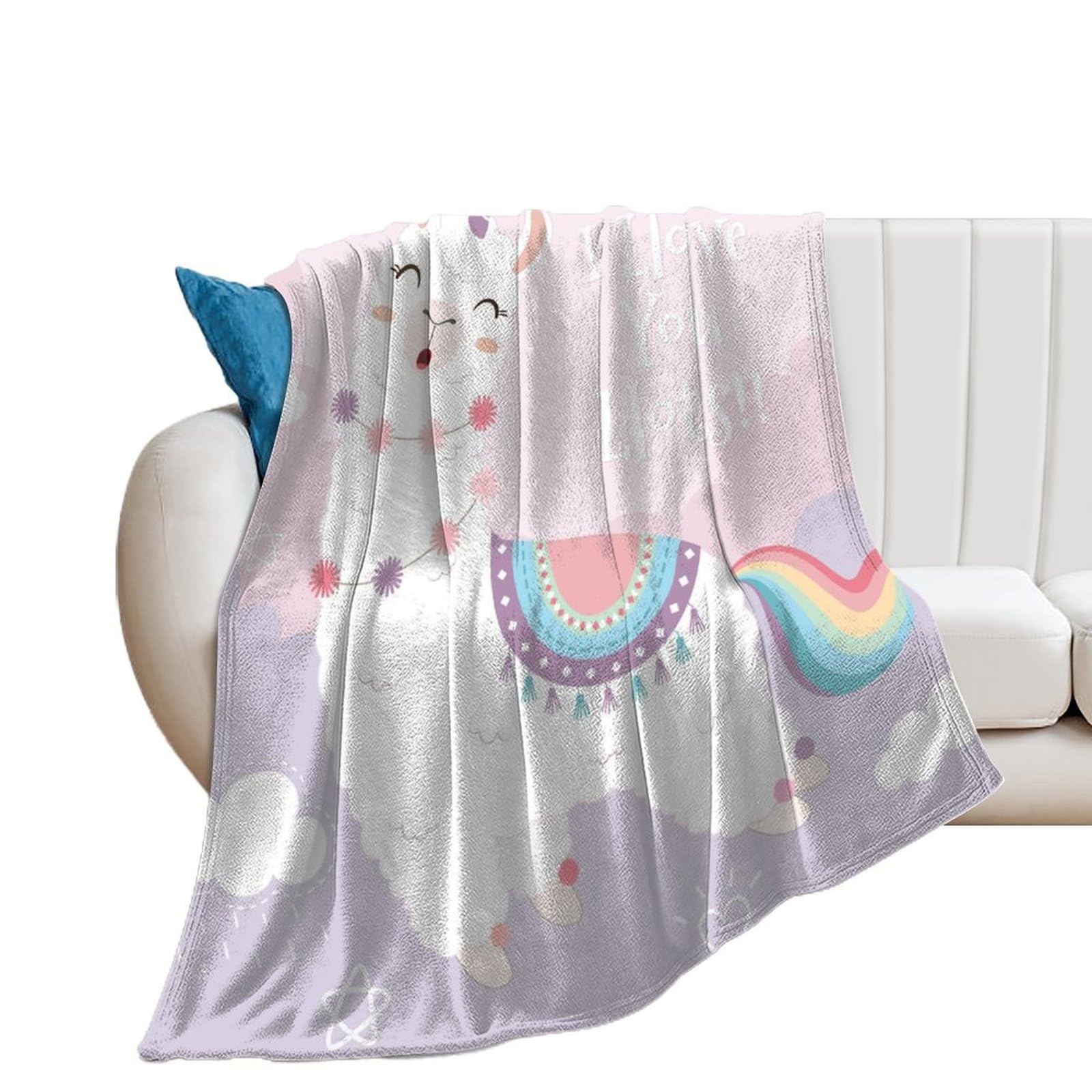 Couverture lit polaire alpaga haut de gamme pour chambre et salon chic