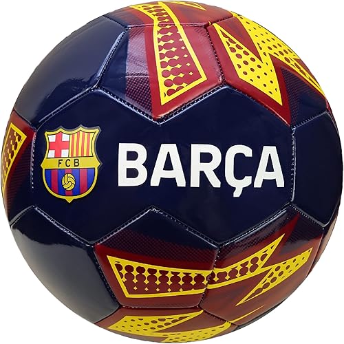 Icon Sports Balón de fútbol oficial del FC Barcelona - FCB95BL azul marino, talla 5