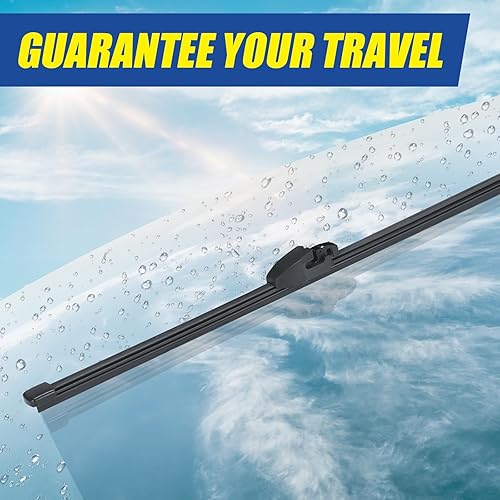 Vista 26 de GSPSCN Limpiaparabrisas trasero de 12 pulgadas para Nissan Cube 14-09 Micra 19-15 Note 19-14/Mitsubishi Eclipse Cross 24-22 Grandis 09-07 i-MiEV