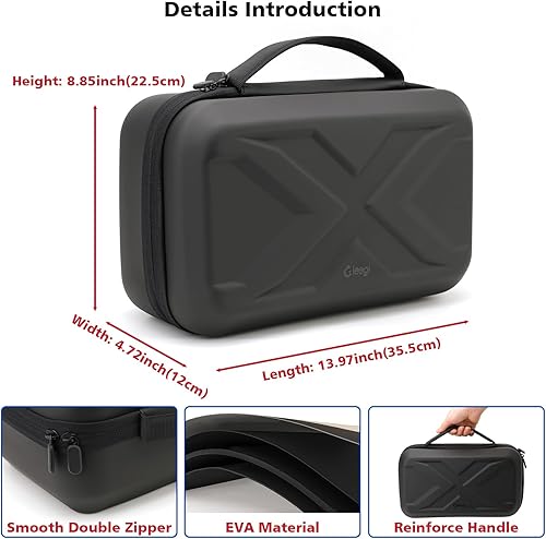 Miniatura 4 de Funda de protección EVA compatible con NOCO Jump Starters, funda para Boost GB150 3000ABoost X GBX155 4250A UltraSafe Jump Starter Box