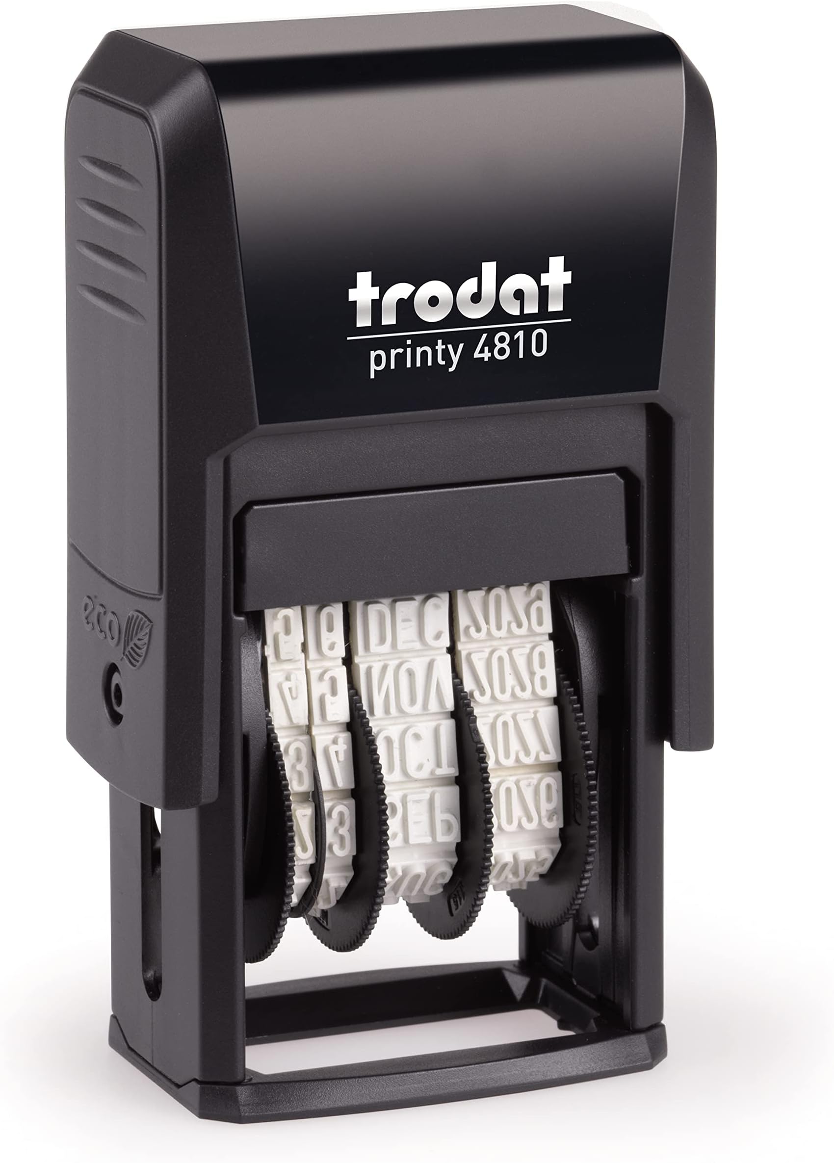 Trodat Printy 4810 date, month in letters, 3.8 MM Black
