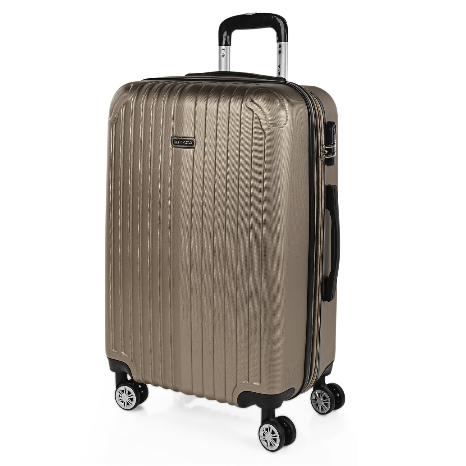 ITACA - Maletas Grandes De Viaje Rígidas Ligeras con 4 Doble Rueda 360° Maleta Grande 23 Kilos Alta Resistencia Extensible Maleta XL Duradera, Mandarina — view 51
